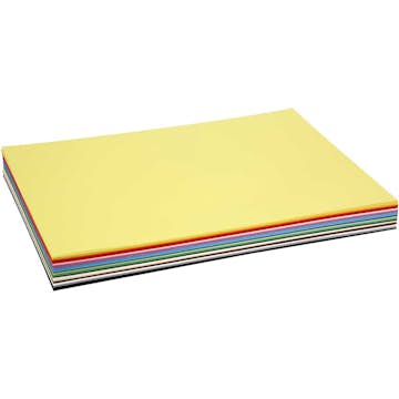 Kartong Creativ Company Mixade Färger A2 420x600 mm 1 Förp