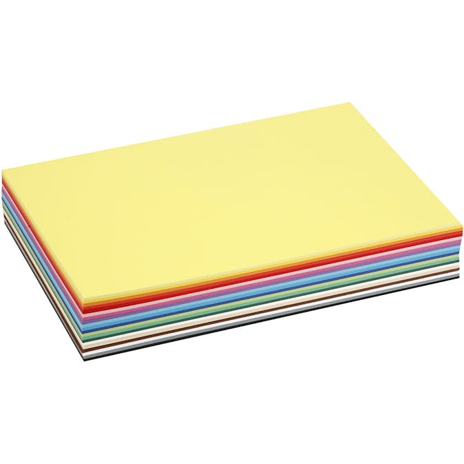 Kartong Creativ Company Mixade Färger A4 210x297 mm 1 Förp
