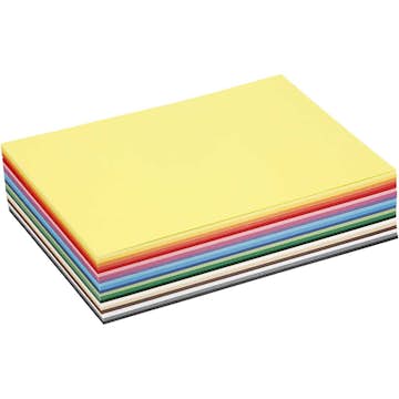Kartong Creativ Company Mixade Färger A5 148x210 mm 1 Förp