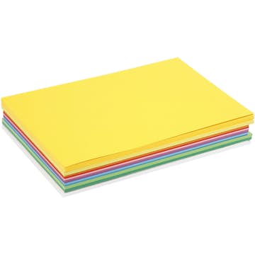 Vårkartong Creativ Company Mixade Färger A4 210x297 mm 1 Förp