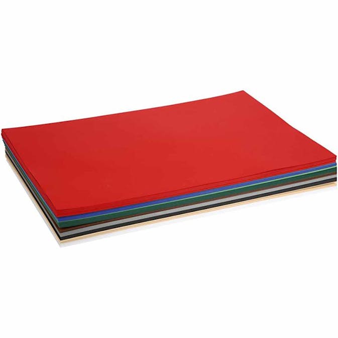 Julkartong Creativ Company Mixade Färger A2 420x600 mm 1 Förp