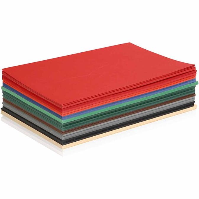 Julkartong Creativ Company Mixade Färger A5 148x210 mm 1 Förp