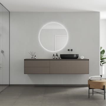 Våtrumsskiva Fibo 2145-T00 S Grey Cement 10x620x2720 mm