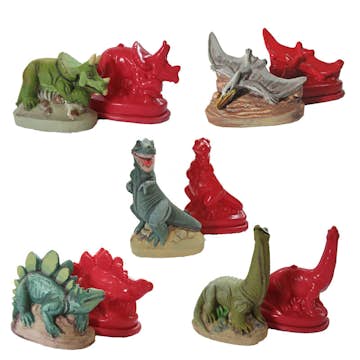 Gipsform ABA Skol Dinosaurier 5st