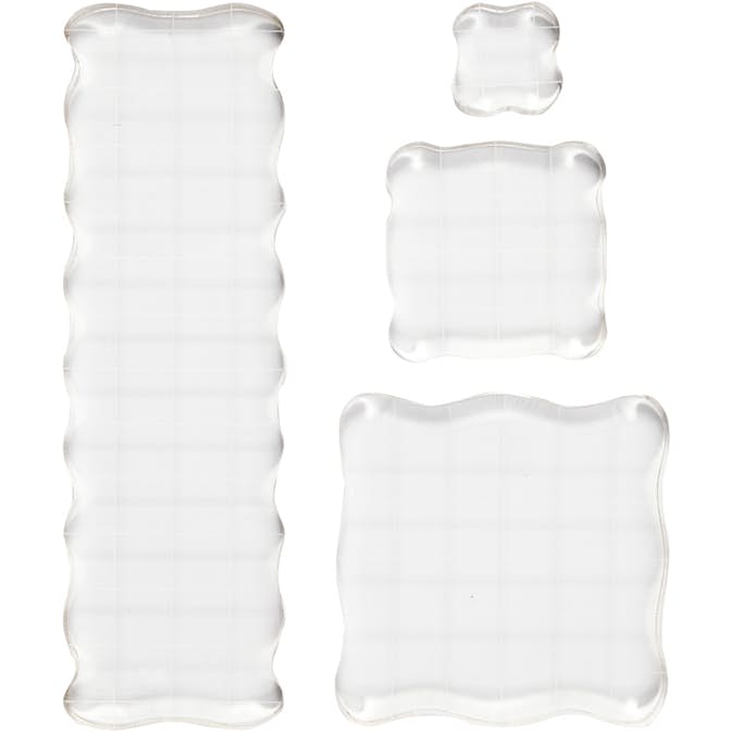 Akrylblock Creativ Company Tjocklek 1 cm 4 st/1 Förp