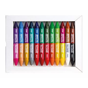 Kritor Giotto Cera Bicolor Duo 12 st