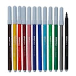 Tuschpennor Giotto Turbo Color 12 Färger