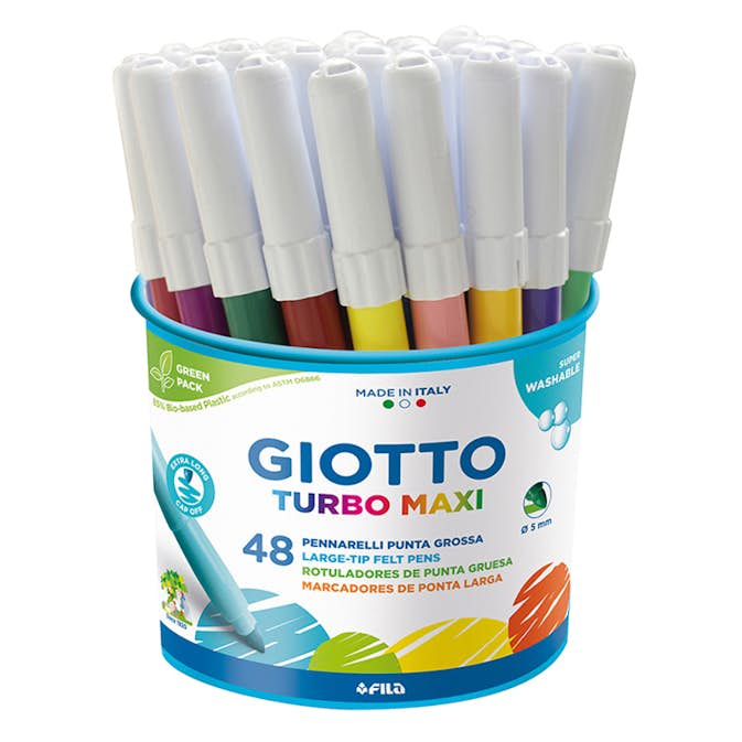 Tuschpennor Giotto Turbo Maxi 48 Pennor
