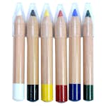 Sminkkrita ABA Skol 6 Färger