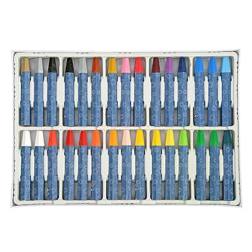 Oljepastellkritor ABA Skol Jumbo 30 Färger