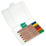 Vaxkritepennor ABA Skol 6 Färger