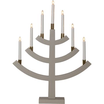 Adventsljusstake Star Trading Gillian 7L