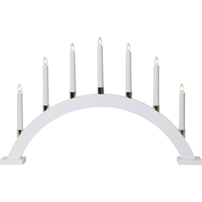 Adventsljusstake Star Trading Gillian Båge 7L