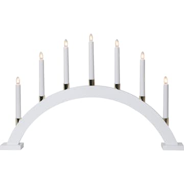 Adventsljusstake Star Trading Gillian Båge 7L