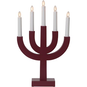 Adventsljusstake Star Trading Selma 5L