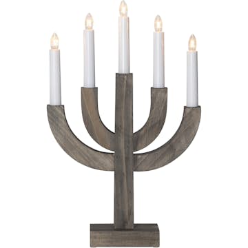 Adventsljusstake Star Trading Selma 5L