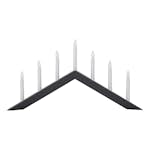 Adventsljusstake Star Trading Arrow 36 cm 7L