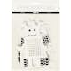 Broderifigurer Creativ Company Vit 8-13 cm 230 g 6x3 st/1 Förp