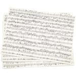 Kardus Creativ Company med Tryck Noter A4 210x297 mm 10 Ark/1 Förp