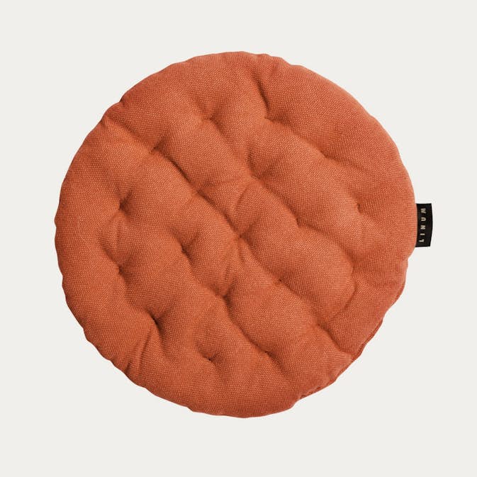 Stolsdyna Linum Pepper Ø37 cm