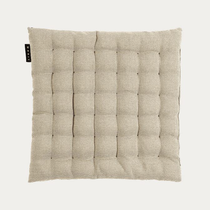 Stolsdyna Linum Pepper 40x40 cm