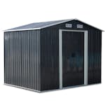 Redskapsbod Metalcraft 5,3m² med Dubbel Skjutdörr
