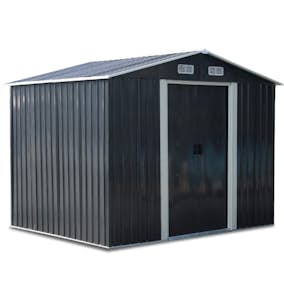 Redskapsbod Metalcraft 5,3m² med Dubbel Skjutdörr