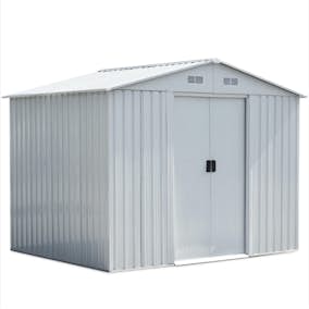 Redskapsbod Metalcraft 5,3m² Förråd med Bas Vit