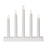 Ljusstake Star Trading Inez 5-armad Adventsljusstake