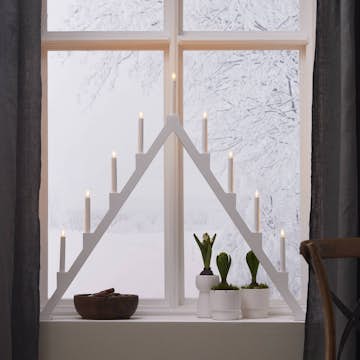 Adventsljusstake Star Trading Torpa 9 Ljus