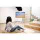 TV-Golvstativ Hama Upp Till 75 tum Vit