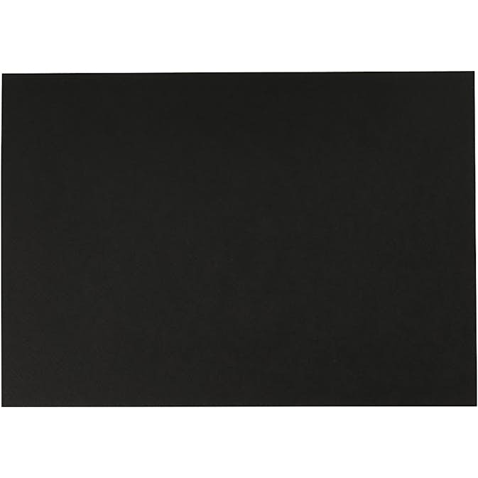 Akvarellpapper Creativ Company A4 300 g 10 Ark/1 Förp Svart