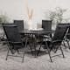 Matgrupp Venture Home Break Matgrupp Utomhus Rund 150 cm med 6 Break Positionsstol