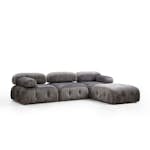 Soffa In Living Bengul 3-sits med Divan/Fotpall