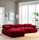 Soffa In Living Bengul 3-sits med Divan/Fotpall
