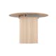 Matbord Bark Kopparbo Runt Bord 106-156 cm med Illäggsskiva