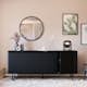 Sideboard Bark Kopparbo Ribbad med Förvaring 210 cm