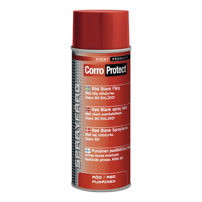 Täckfärg CorroProtect Färg Röd RAL 3001