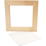 Träram Creativ Company med Målarplatta Furu