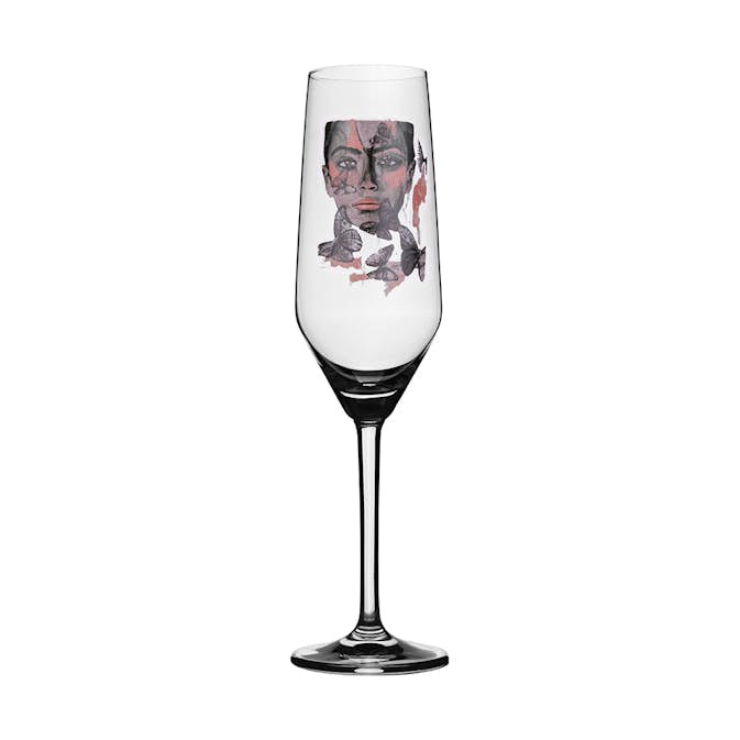 Champagneglas Carolina Gynning Butterfly Queen