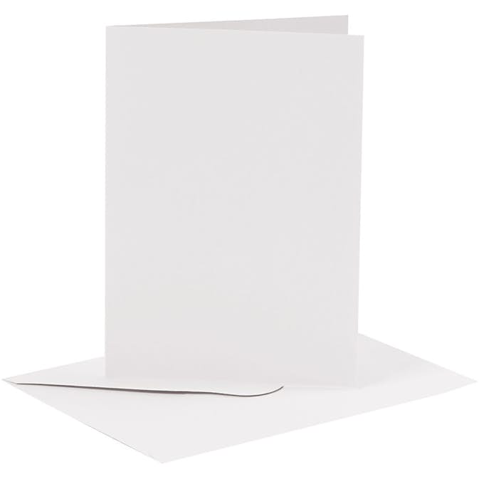 Kort Creativ Company och Kuvert KortStl 10,5x15 cm KuvertStl 11,5x16,5 cm 6 st 1 Förp
