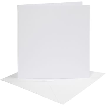 Kort Creativ Company och Kuvert KortStl 15,2x15,2 cm KuvertStl 16x16 cm 4 set/1 Förp