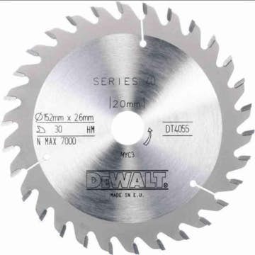 Cirkelsågsklinga DeWalt XT DT4084 160X20X48T TCG-5G.FIN