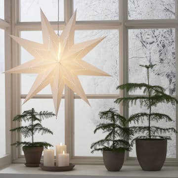 Adventsstjärna Star Trading LYSA Papperstjärna
