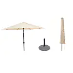 Parasollset Hillerstorp med Parasollfot och Skydd