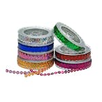 Paljettband ABA Skol 7 Färger Färger 70 M