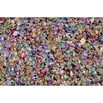 Plastpärlor ABA Skol Små Metallic 2 500 st