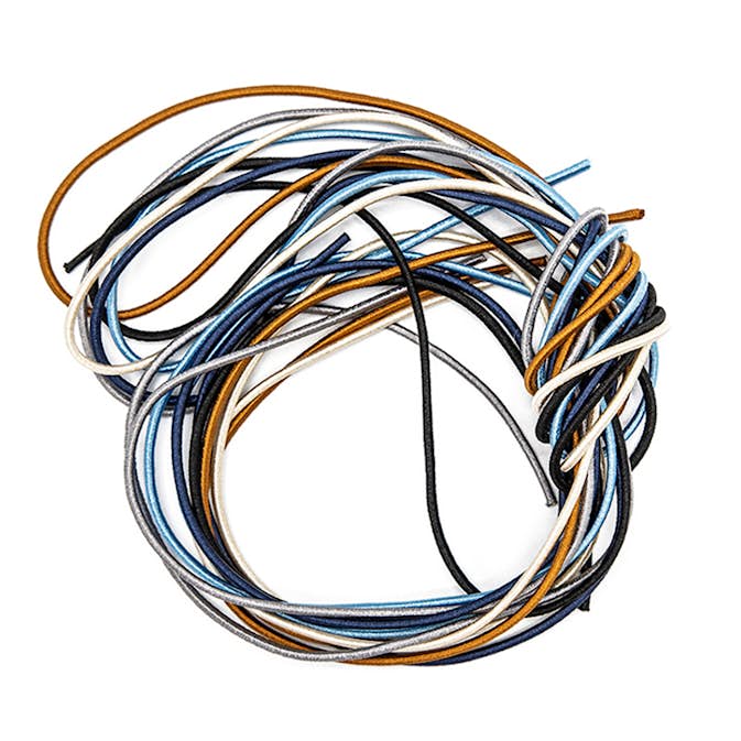 Gummitråd ABA Skol 6 Färger 12 M