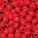 Träpärlor ABA Skol Röda Ø 8 mm 200 st