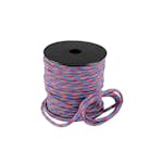 Polyestertråd ABA Skol Regnbågsfärgad Paracord Ø 4 mm Blå/rosa/lila